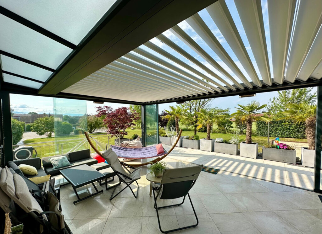 Pergola bioclimatique Art Home Alu gamme Intégral