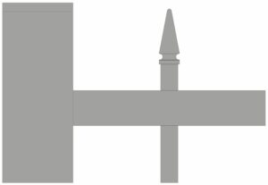 POINTE CYLINDRIQUE 90mm