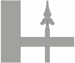 FLEUR DE LYS138mm
